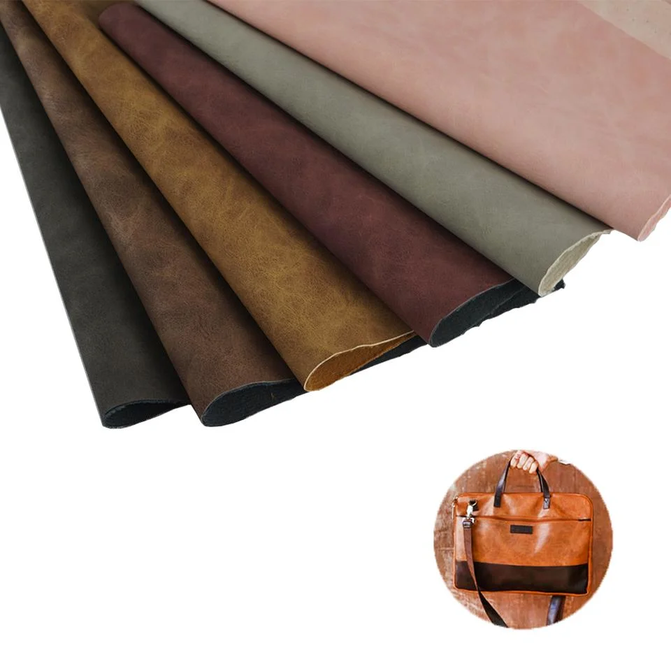 Hot Selling Fabrics Printing PU Leather Roll PU Material Leather Synthetic for Denim Fabric Jackets