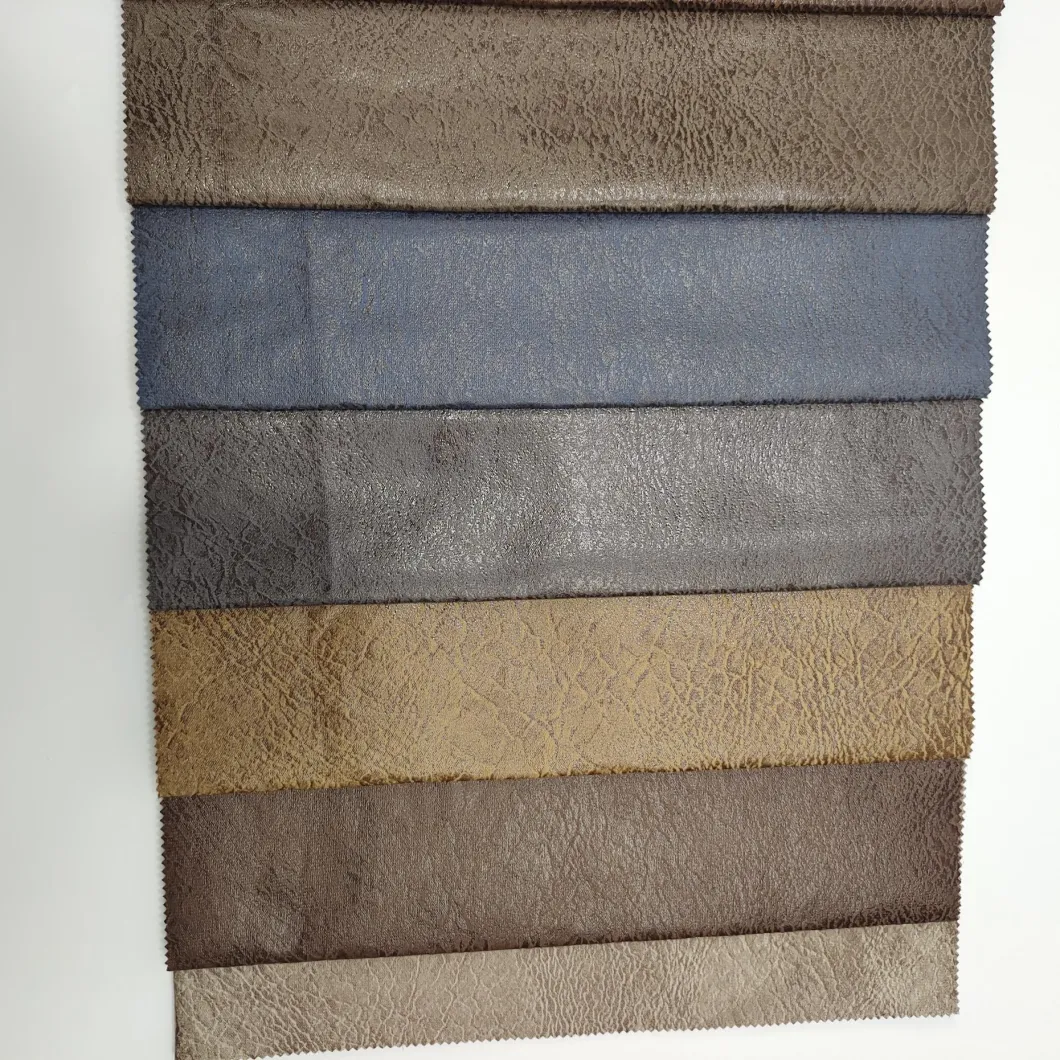 High Quality Velvet Super Soft Imitation Leather Composite Non-Woven Craft.