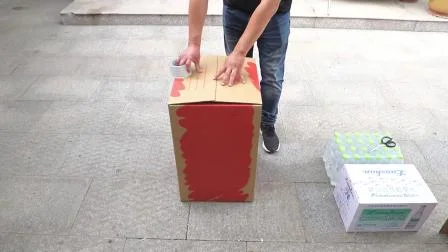 Gran personalizado impreso blanco marrón Kraft cartón corrugado vino ropa agua comida zapato transporte correo móvil envío entrega embalaje embalaje caja de cartón