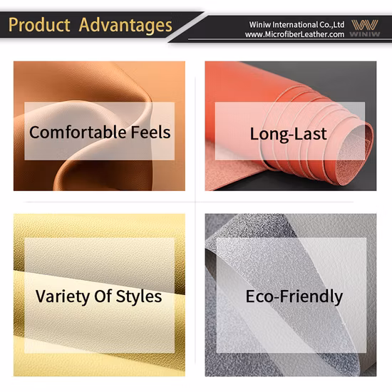 Muestra gratuita al por mayor reciclado PU PVC cuero sintético de microfibra Rexine Material Artificial para sofá tela textil