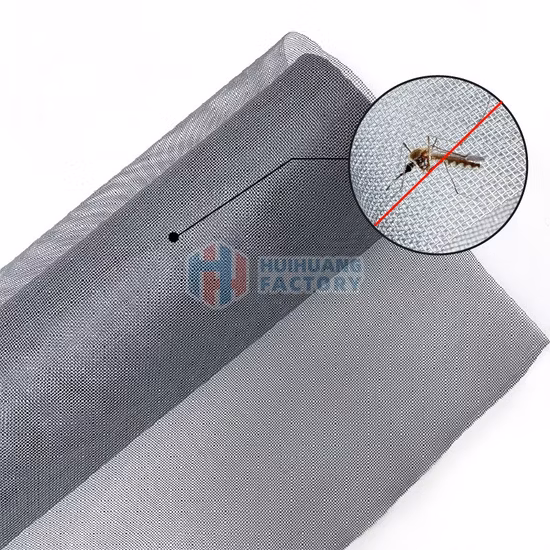 Color negro a prueba de polvo a prueba de polen Anti Pm 2,5 ventana de pantalla de filtro para tela de malla de fibra de vidrio de aire limpio
