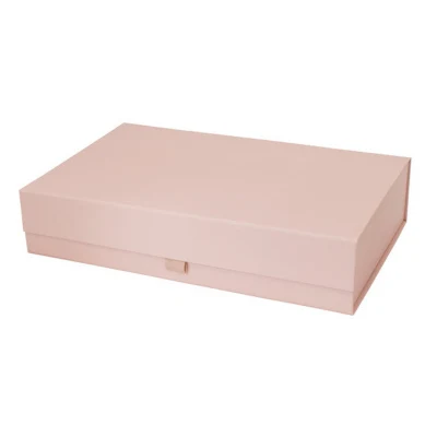 Caja de regalo de China Empaquetado Paquete de cabello de ropa de lujo Empaquetado Caja de cartón duro de cartón brillante corrugado